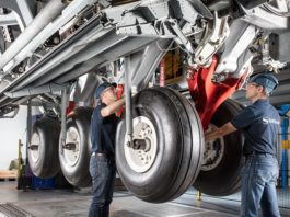 A400M Safran Landing Systems laboratoire