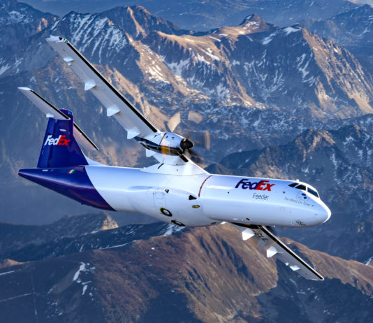 ATR 72-600F Fedex