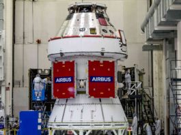 Orion ESM-1 Artemis modules