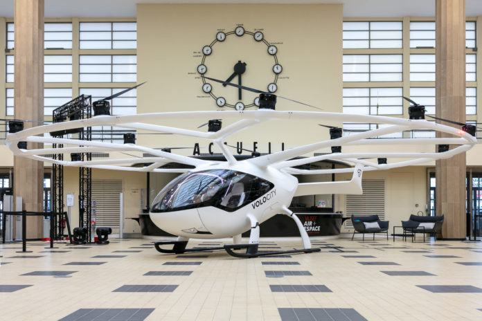 Volocopter Volocity taxis volants