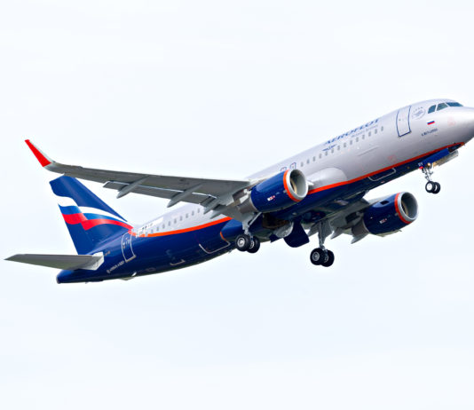 Aeroflot A320 Russie