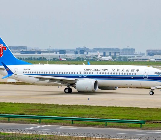 737 MAX8 China Southern